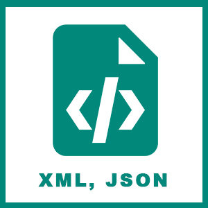 XML, JSON